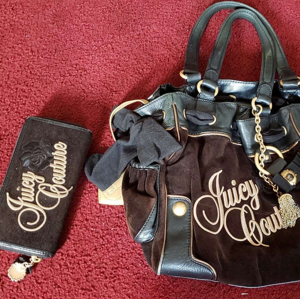 Juicy Couture handbag and wallet
